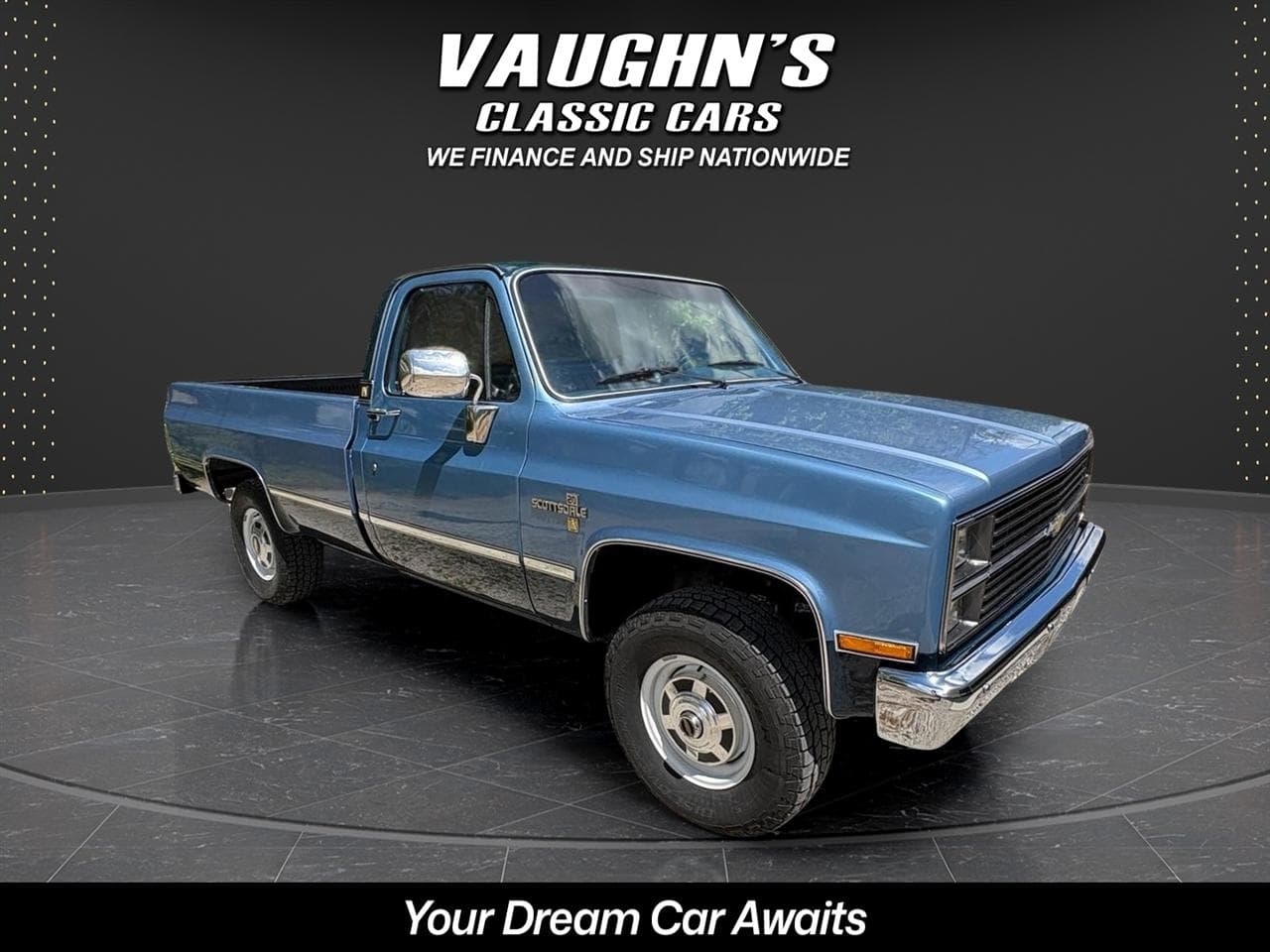 1984 Chevrolet C/K 20 Scottsdale Regular Cab 4WD thumbnail 4