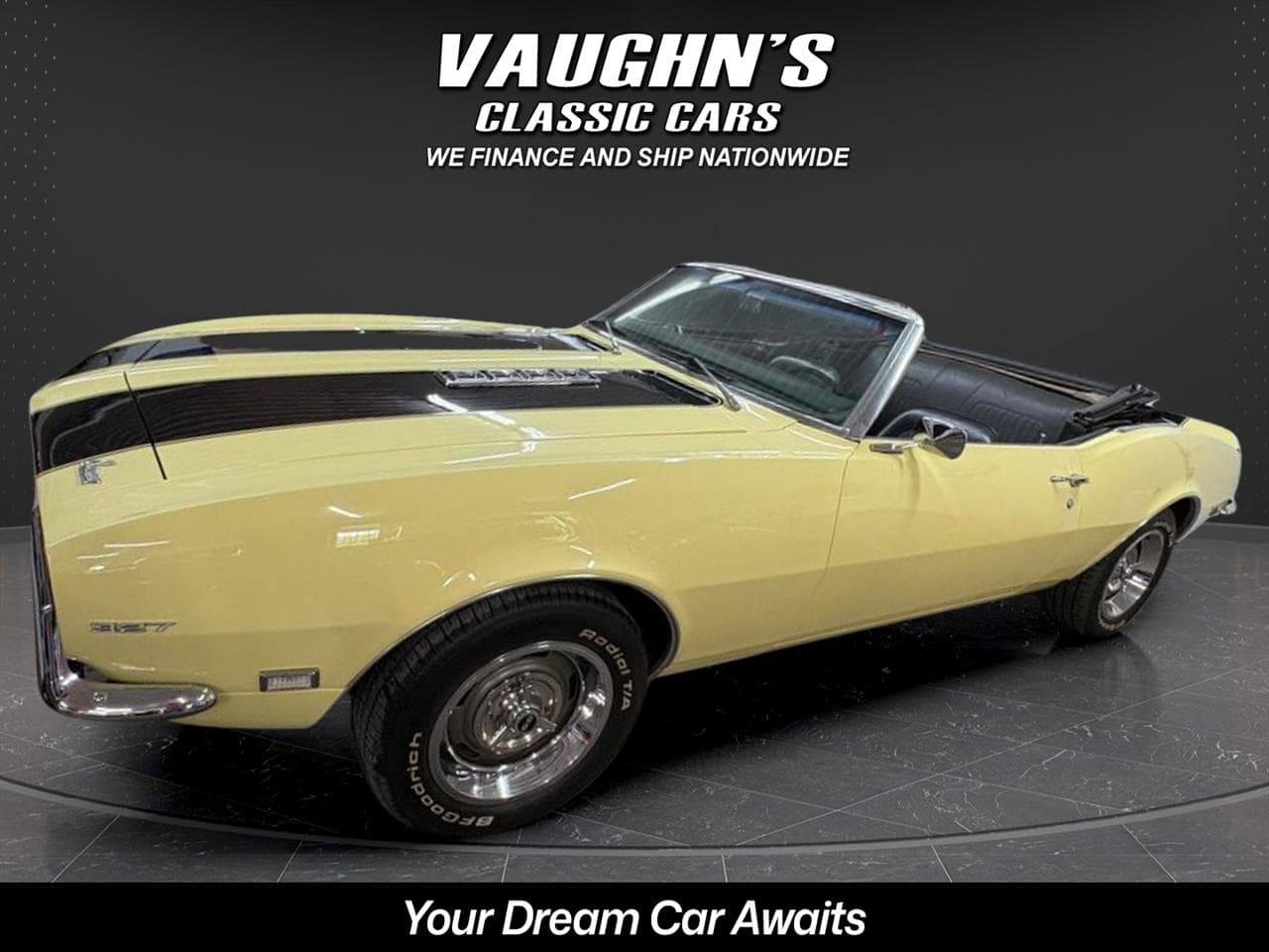 1968 Chevrolet Camaro 2dr Convertible thumbnail 3