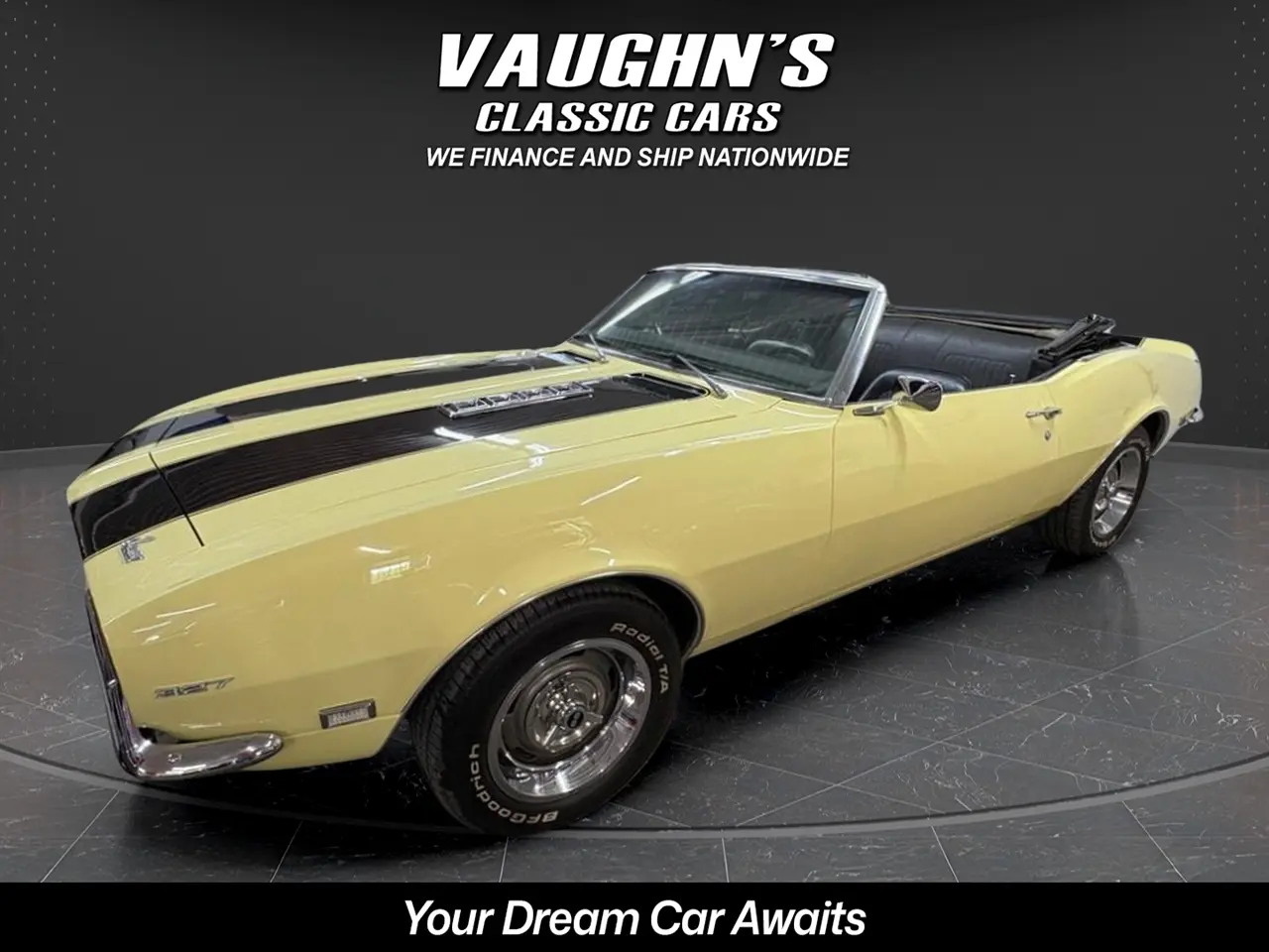 1968 Chevrolet Camaro 2dr Convertible thumbnail 3