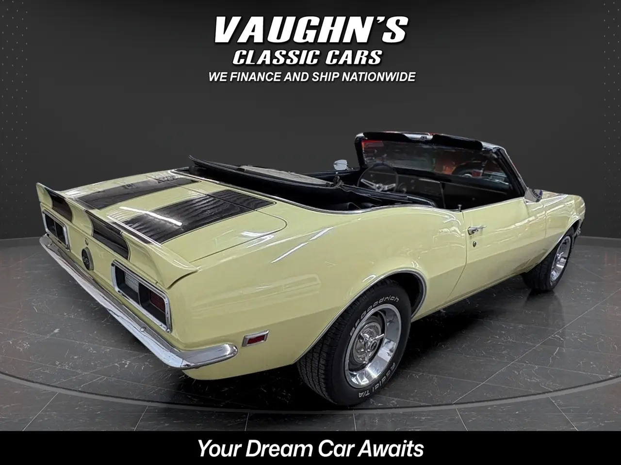 1968 Chevrolet Camaro 2dr Convertible thumbnail 4