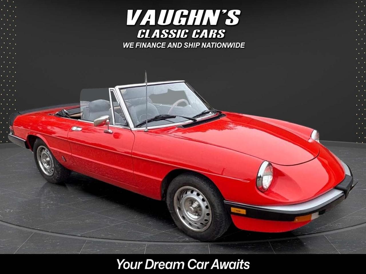 1985 Alfa Romeo 2000 Spider Graduate