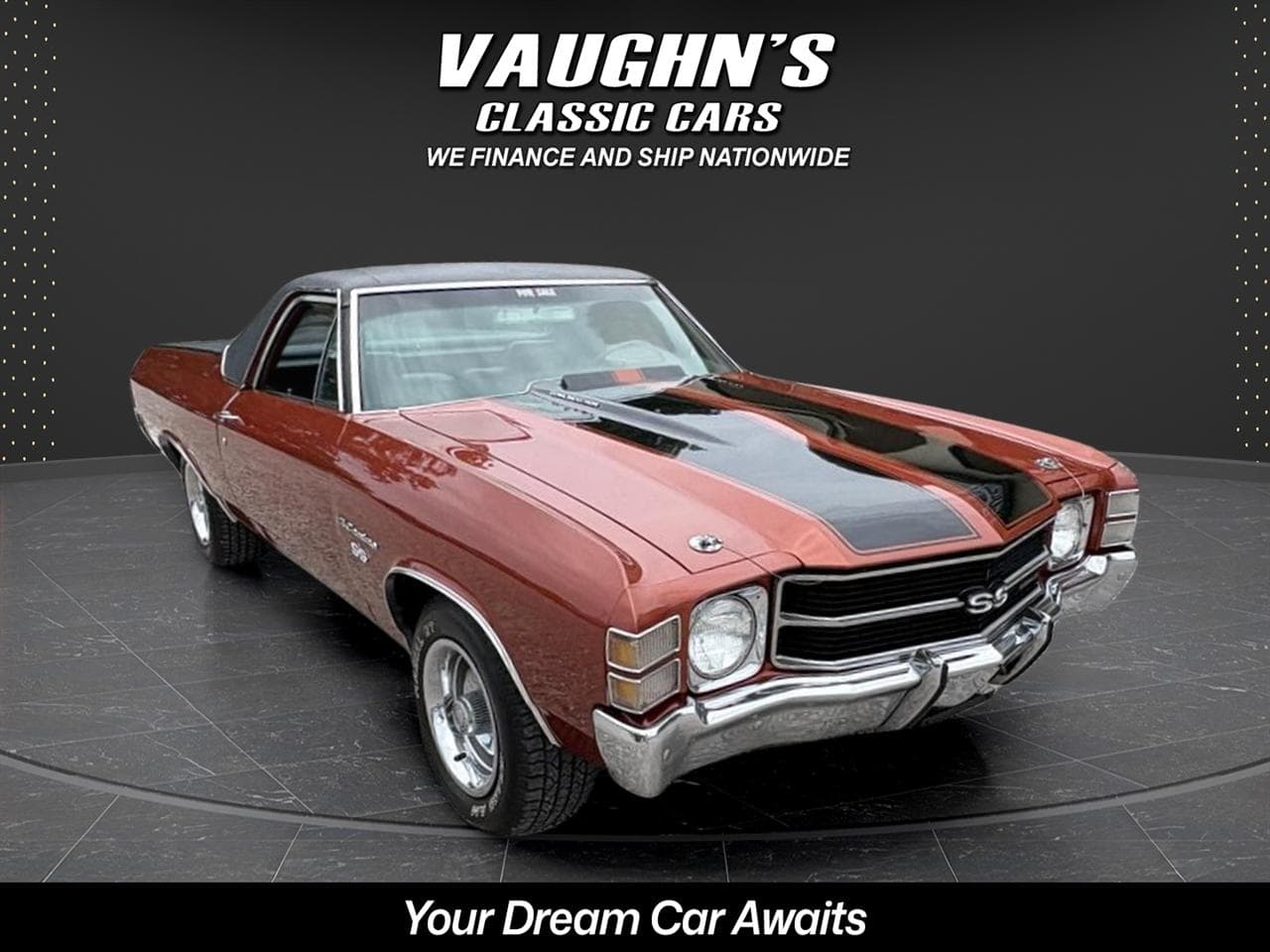 1971 Chevrolet El Camino SS 454 thumbnail 3
