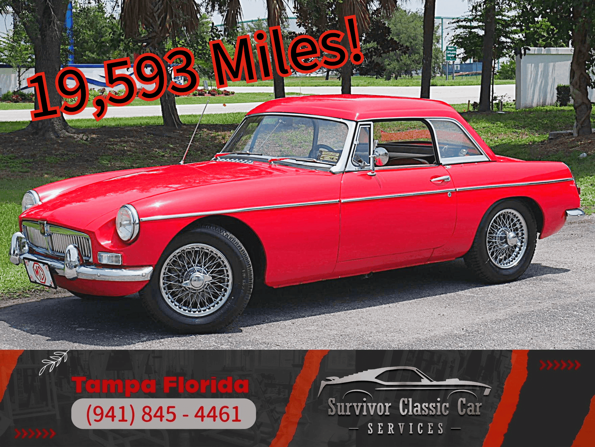1965 MG MGB with Hardtop