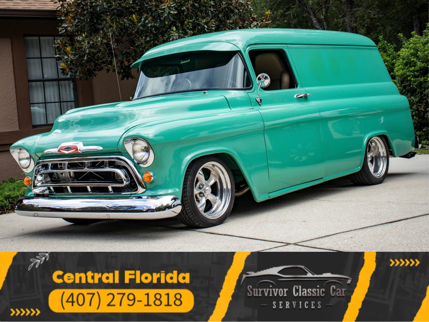 1957 Chevrolet 3100 Panel Truck — photo 1