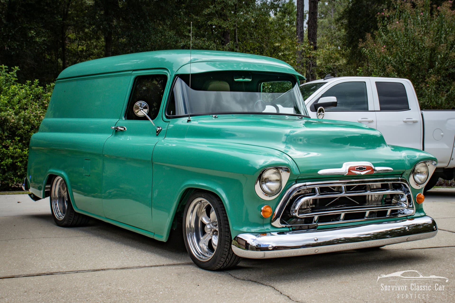 1957 Chevrolet 3100 Panel Truck thumbnail 4