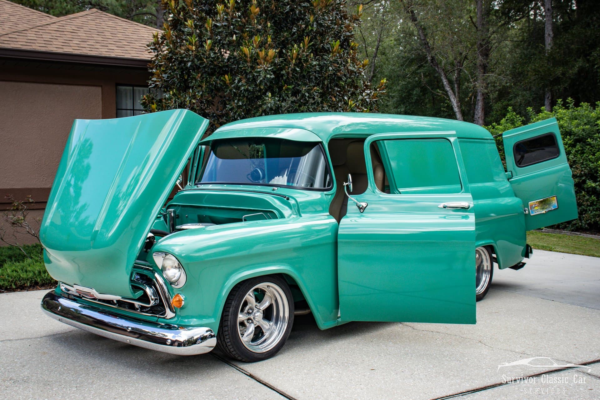 1957 Chevrolet 3100 Panel Truck thumbnail 8