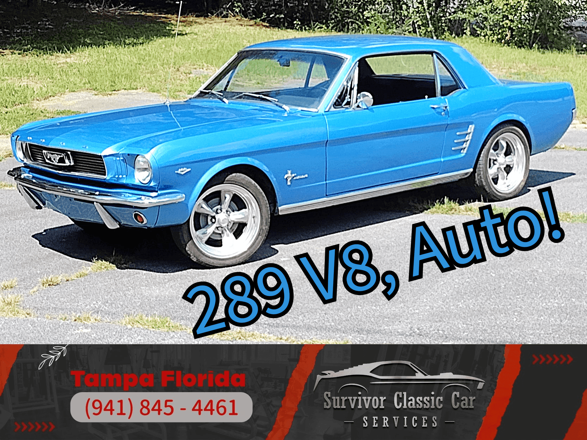 1966 Ford Mustang "C" Code 289 Coupe