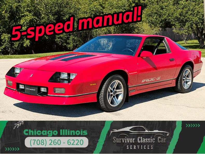 1986 Chevrolet Camaro IROC-Z — photo 1