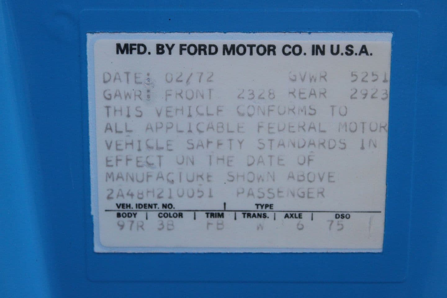 1972 Ranchero GT thumbnail 18