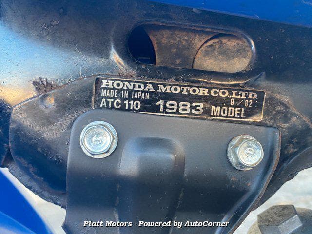 1983 Honda 110 thumbnail 13