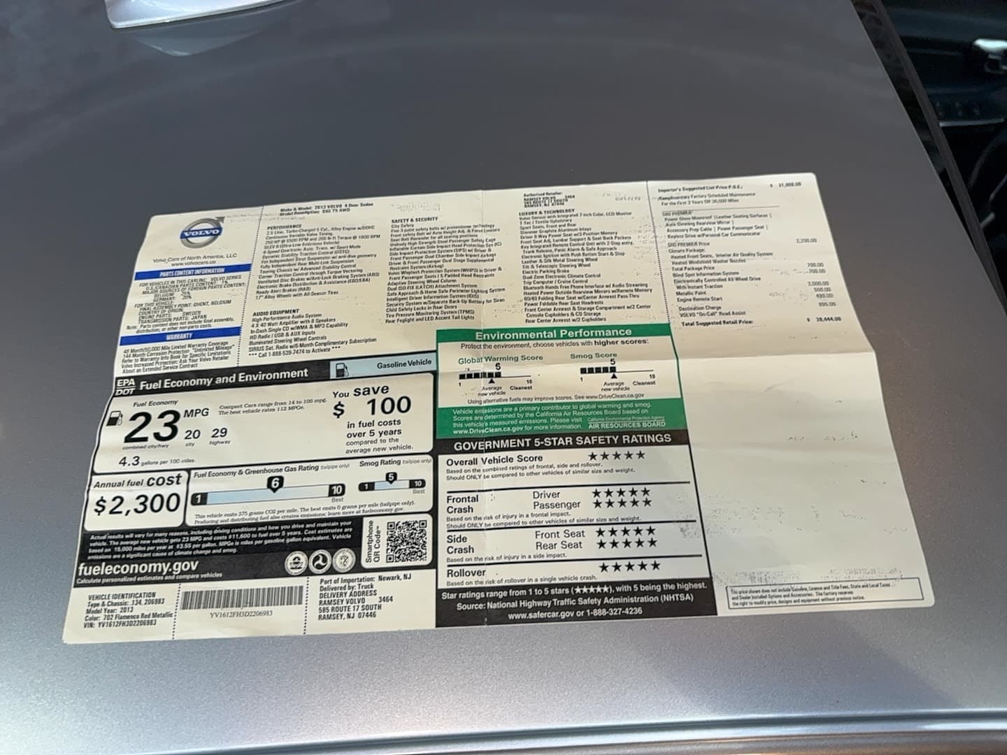 2013 Volvo S60 T5 thumbnail 18