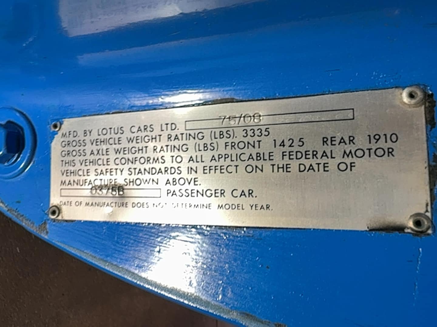 1976 Lotus Elite Type 75 thumbnail 8