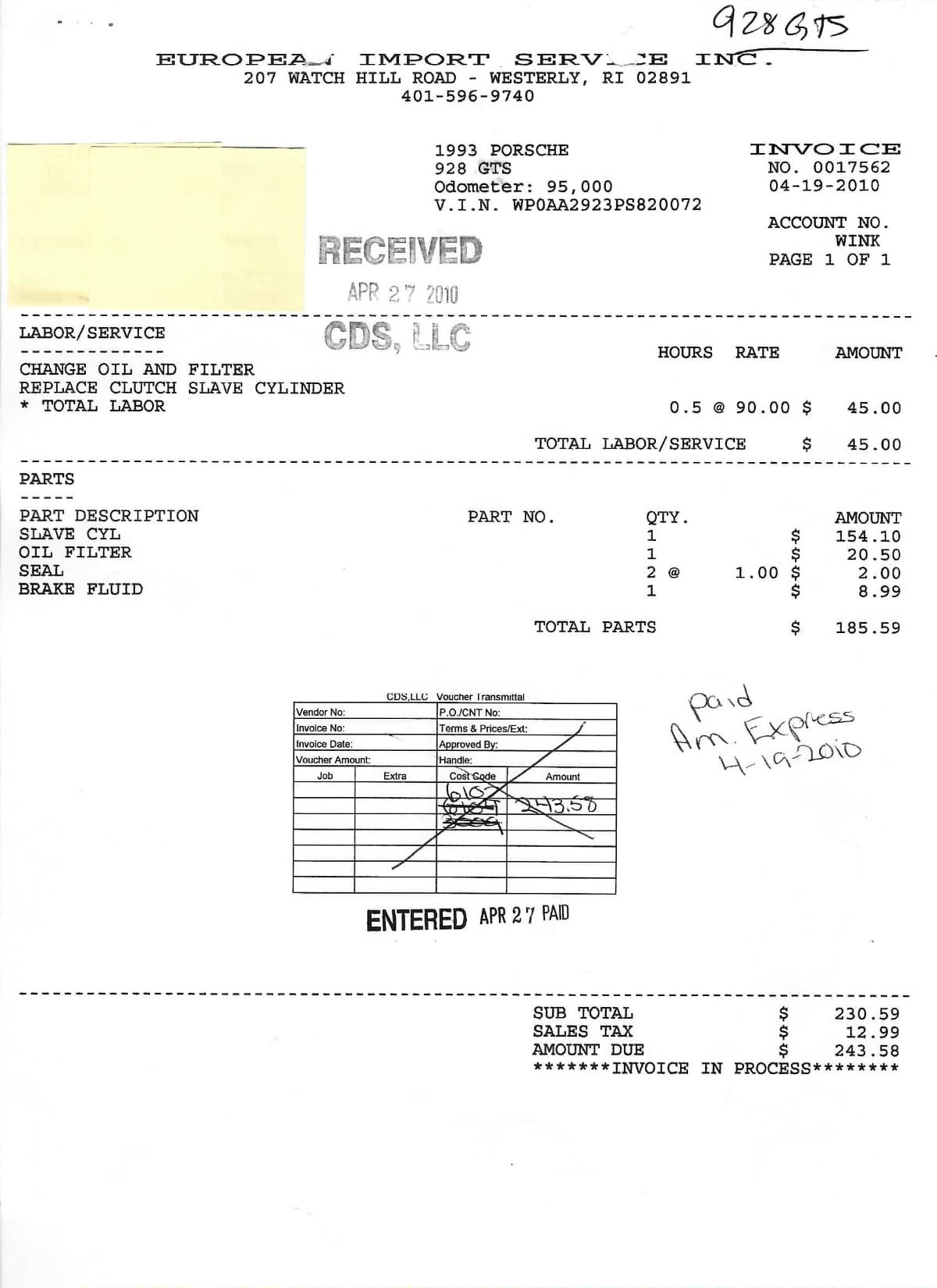 1993 Porsche 928GTS 5-Speed thumbnail 19
