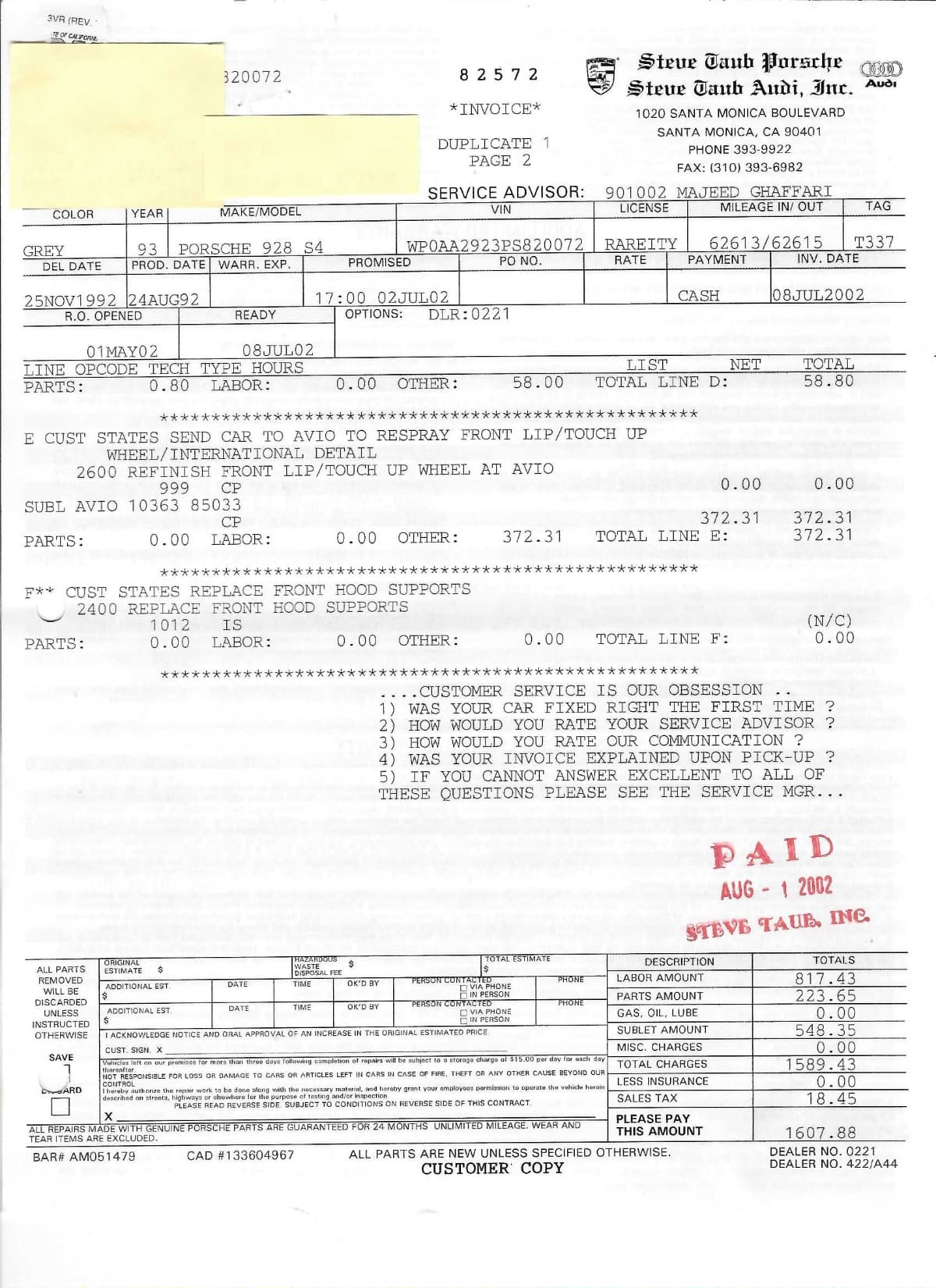 1993 Porsche 928GTS 5-Speed thumbnail 27