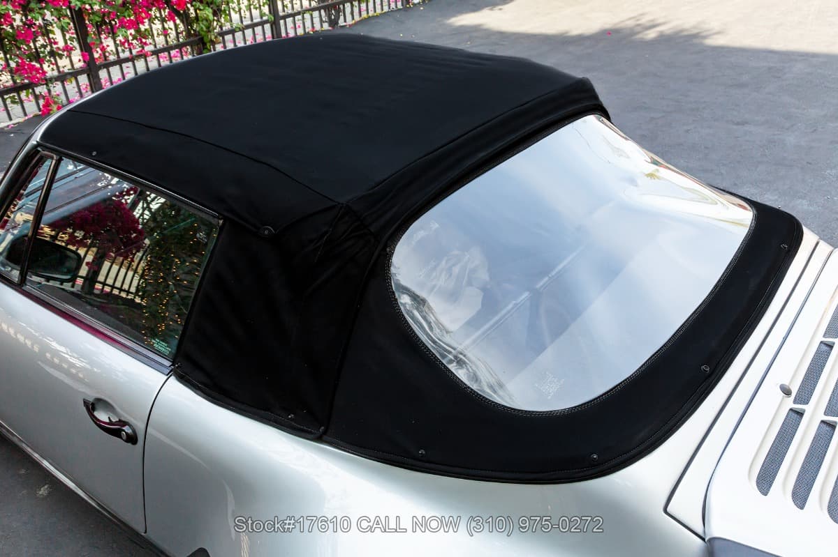 1986 Porsche Carrera Super Sport Cabriolet Turbo-look M491 Right-Hand-Drive thumbnail 9