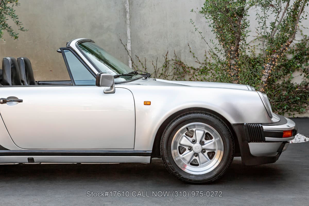 1986 Porsche Carrera Super Sport Cabriolet Turbo-look M491 Right-Hand-Drive thumbnail 11