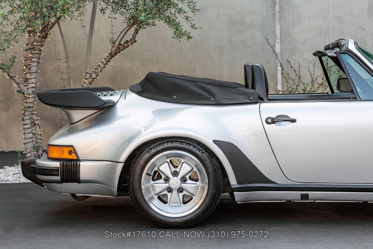 1986 Porsche Carrera Super Sport Cabriolet Turbo-look M491 Right-Hand-Drive thumbnail 12