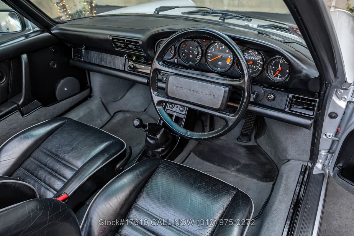1986 Porsche Carrera Super Sport Cabriolet Turbo-look M491 Right-Hand-Drive thumbnail 18