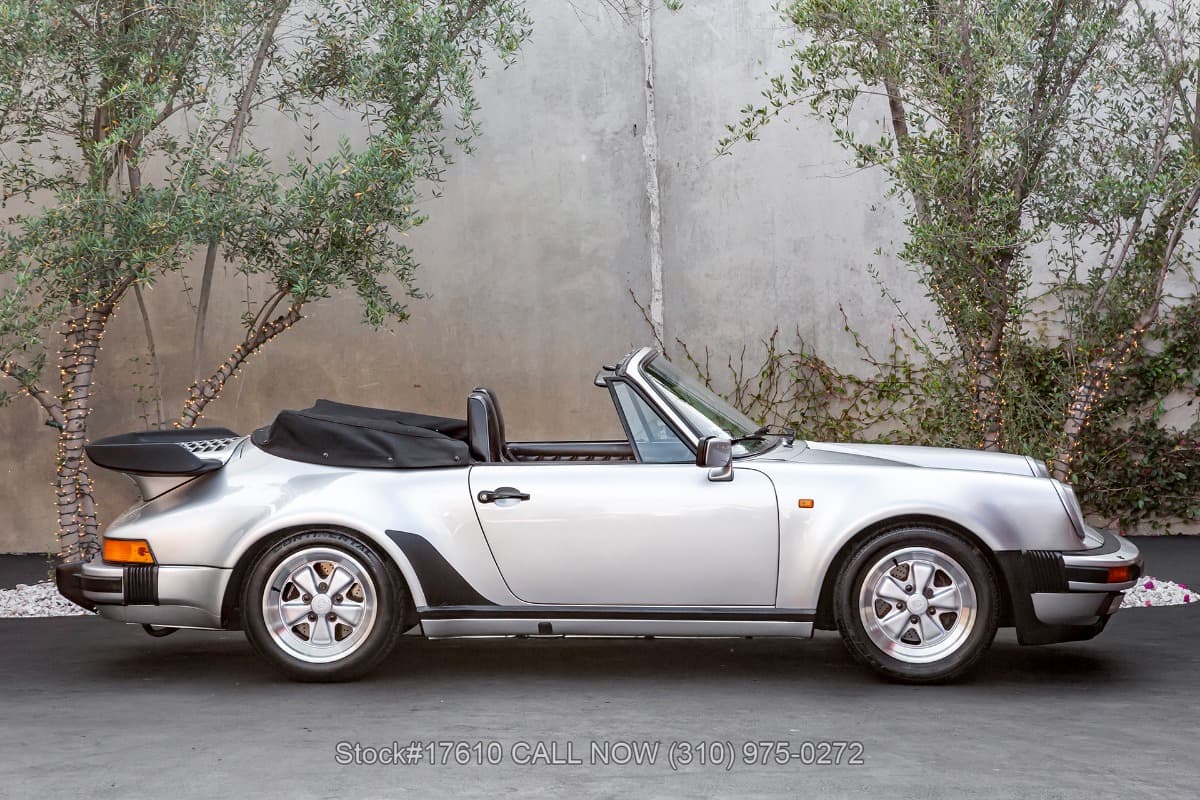 1986 Porsche Carrera Super Sport Cabriolet Turbo-look M491 Right-Hand-Drive thumbnail 3