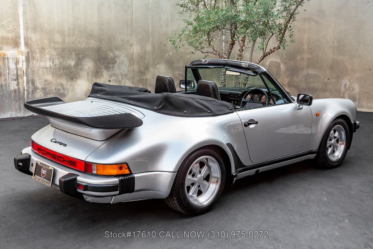 1986 Porsche Carrera Super Sport Cabriolet Turbo-look M491 Right-Hand-Drive thumbnail 4