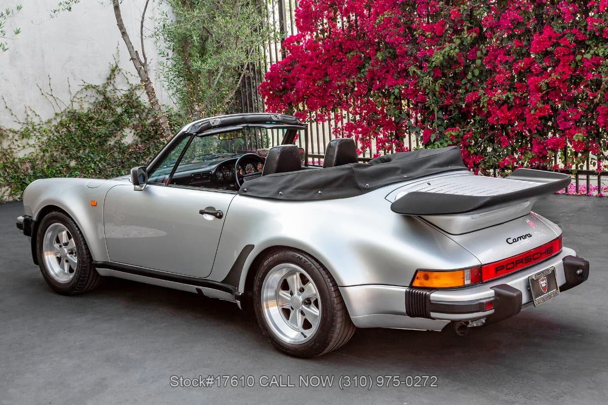 1986 Porsche Carrera Super Sport Cabriolet Turbo-look M491 Right-Hand-Drive thumbnail 5