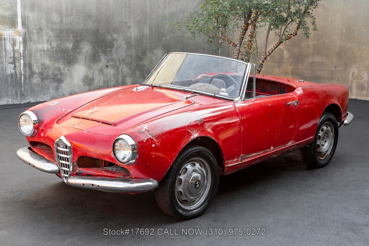1963 Alfa Romeo Giulia 1600 Spider thumbnail 7