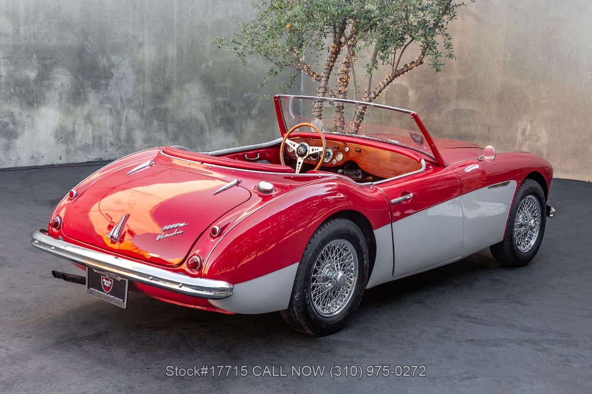 1962 Austin-Healey 3000 Tri-Carb Convertible Sports Car thumbnail 4