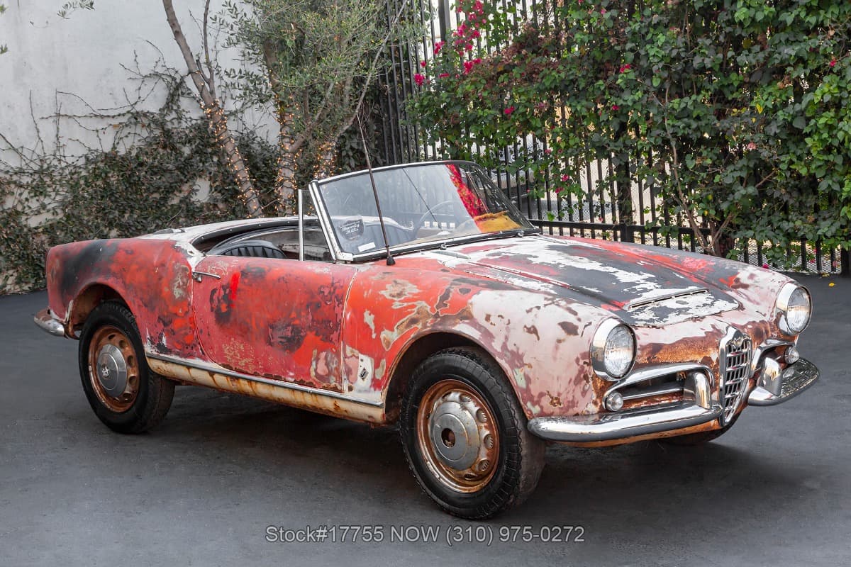 1963 Alfa Romeo Giulia 1600 Spider thumbnail 3