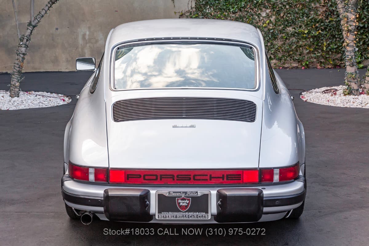 1975 Porsche 911S Sunroof Delete Coupe Silver Anniversary Edition thumbnail 5