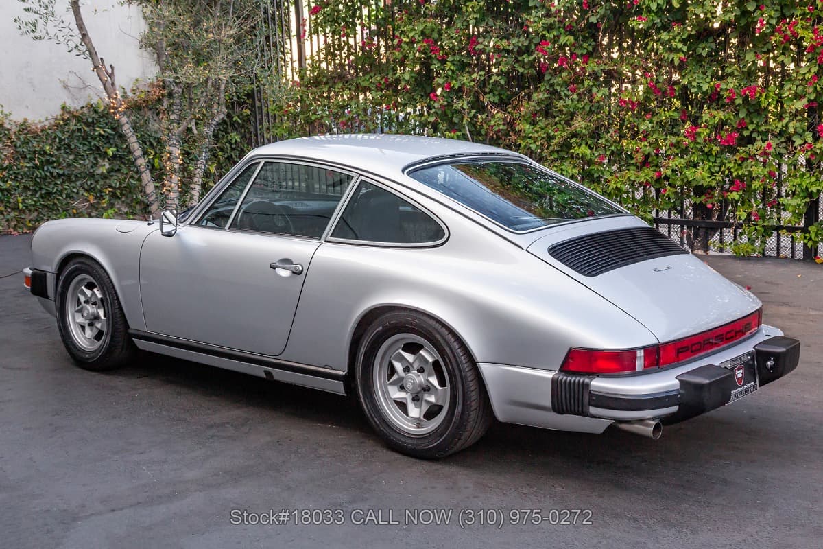 1975 Porsche 911S Sunroof Delete Coupe Silver Anniversary Edition thumbnail 6