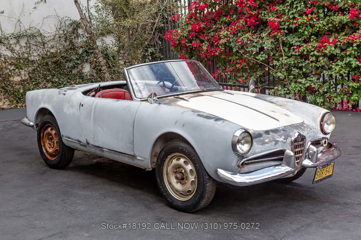 1958 Alfa Romeo Giulietta Spider thumbnail 3