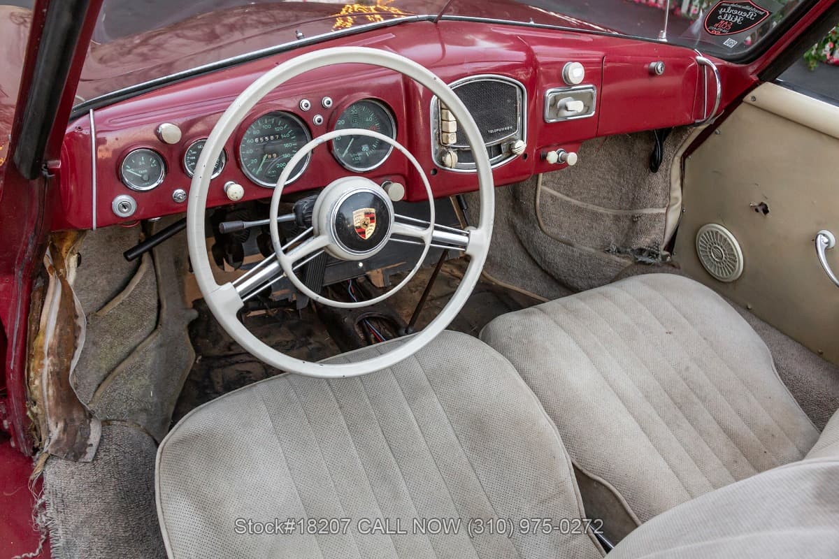 1955 Porsche 356 Pre-A Bent Window Cabriolet thumbnail 16