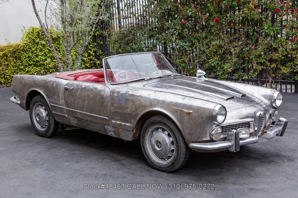 1962 Alfa Romeo 2000 Spider thumbnail 3