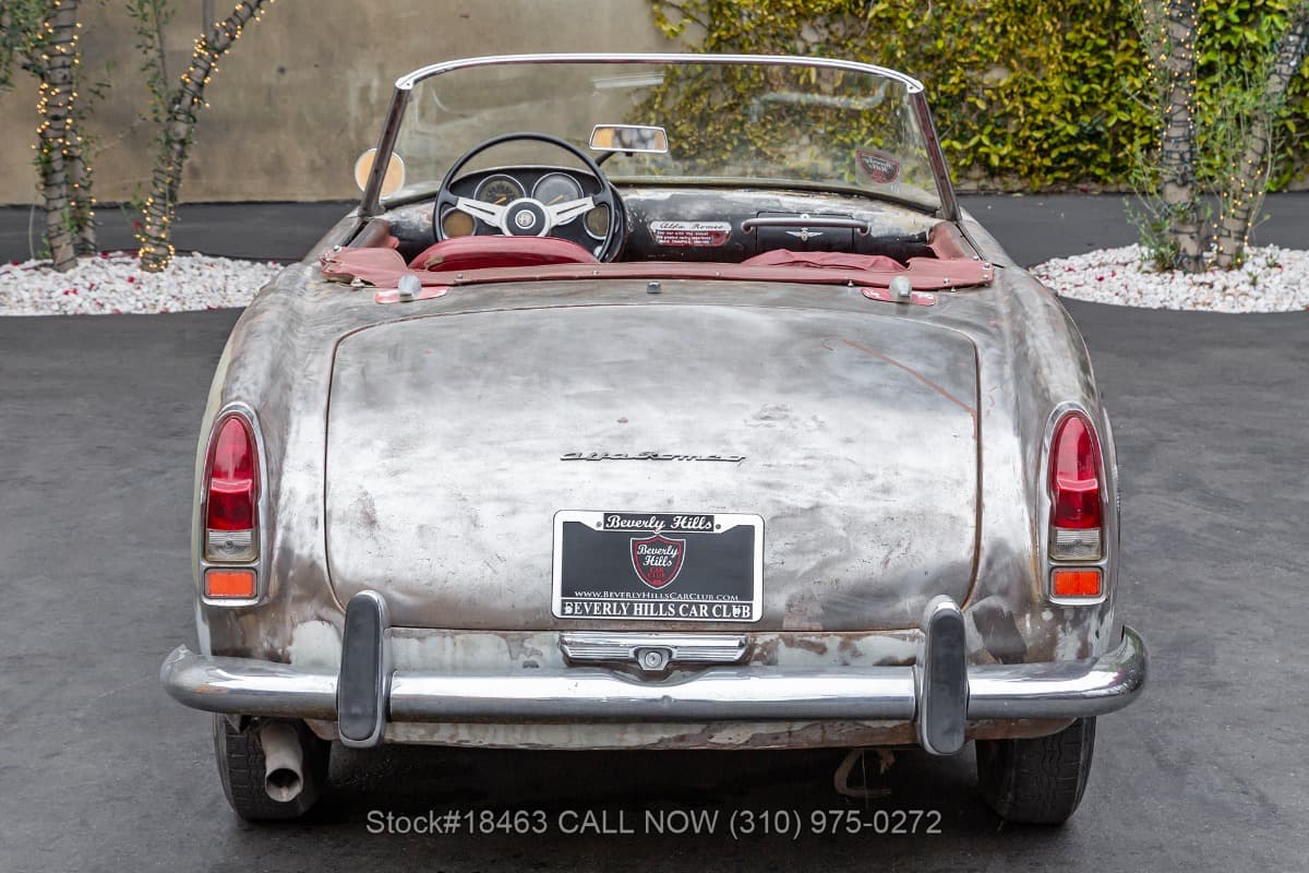 1962 Alfa Romeo 2000 Spider thumbnail 6