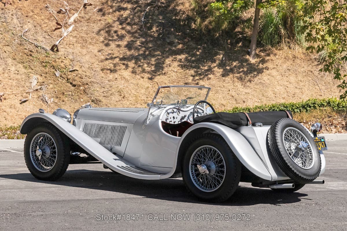 1937 Jaguar SS100 Roadster Right-Hand-Drive thumbnail 8
