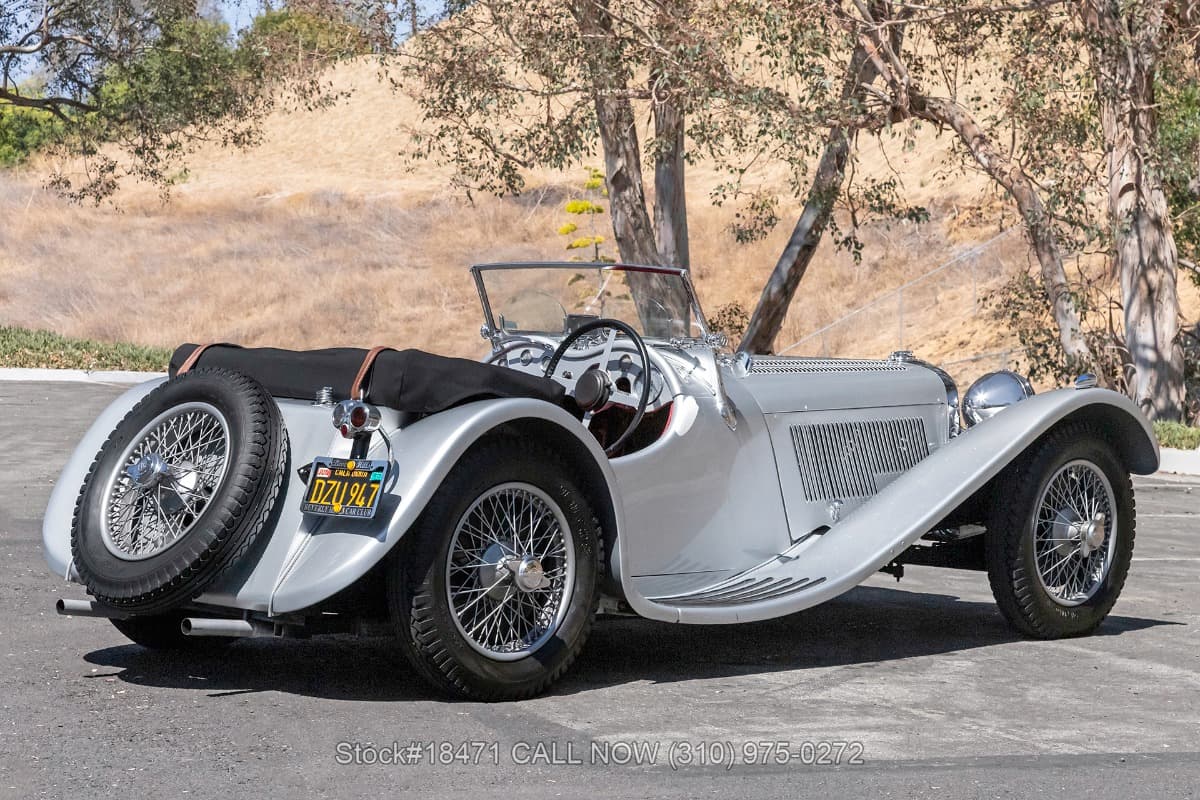 1937 Jaguar SS100 Roadster Right-Hand-Drive thumbnail 6