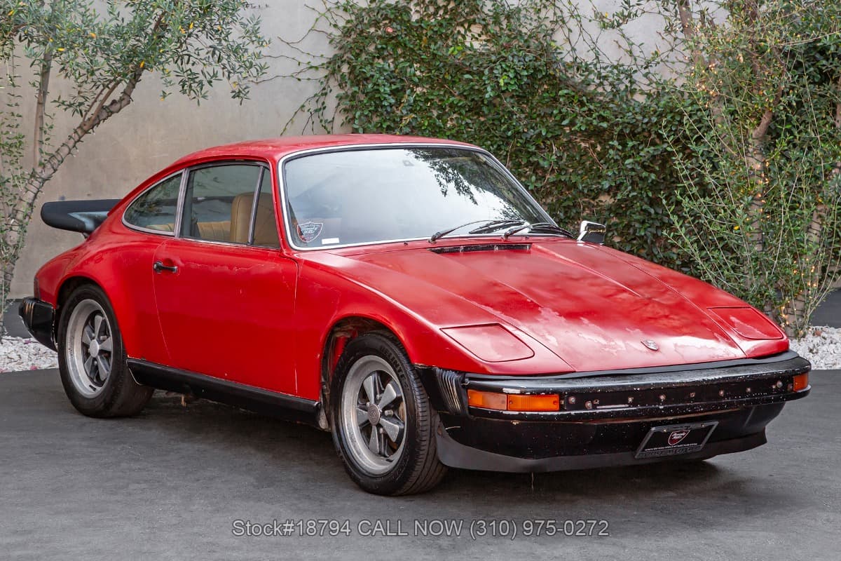 1974 Porsche 911 Carrera Sunroof Delete Coupe