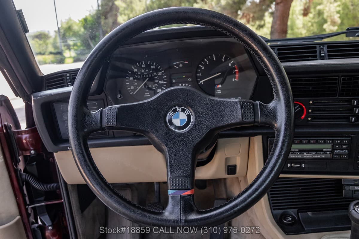 1985 BMW M635CSi 5-Speed thumbnail 15