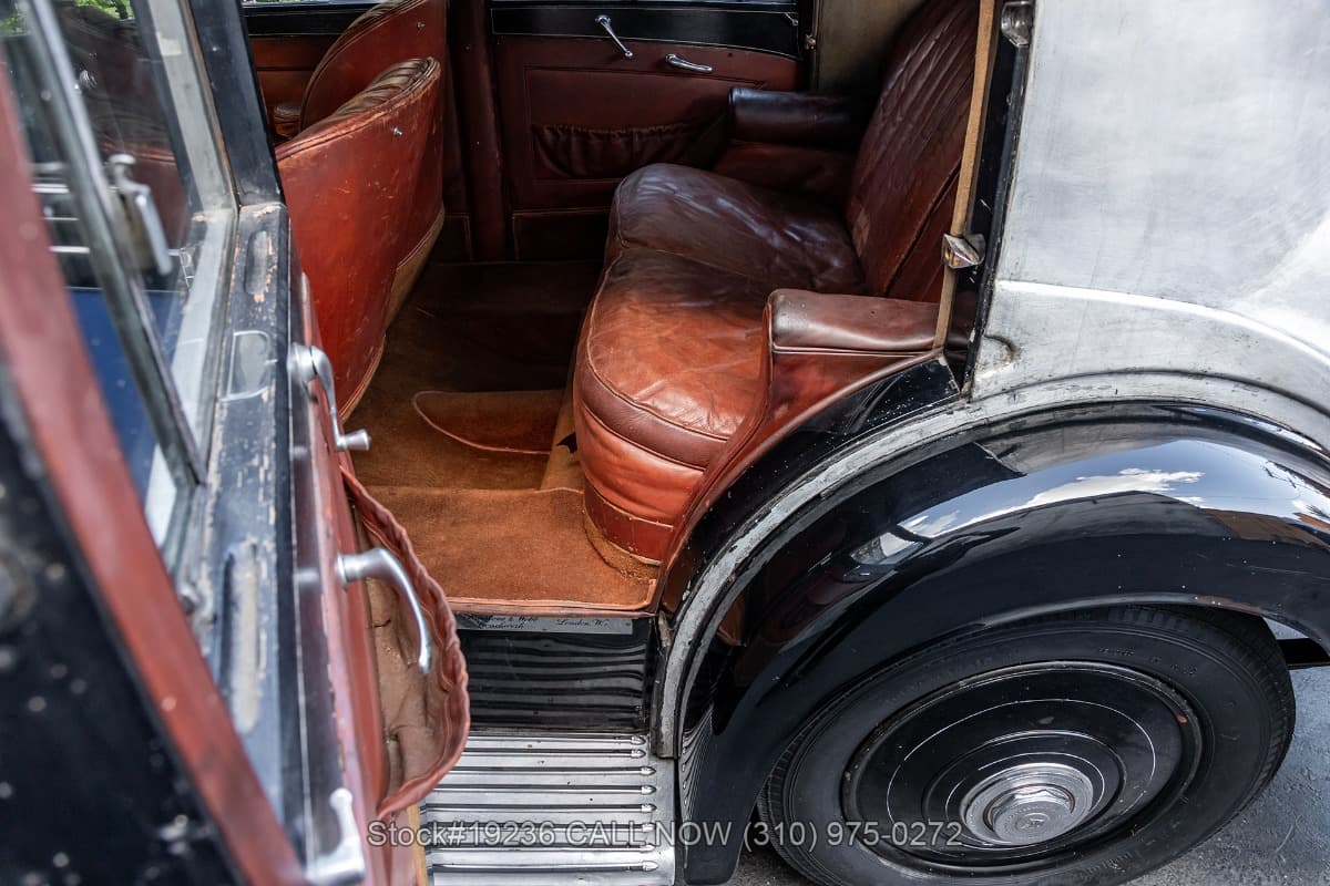 1936 Rolls-Royce 25/30 Sports Saloon Right-Hand-Drive by Freestone & Webb thumbnail 12