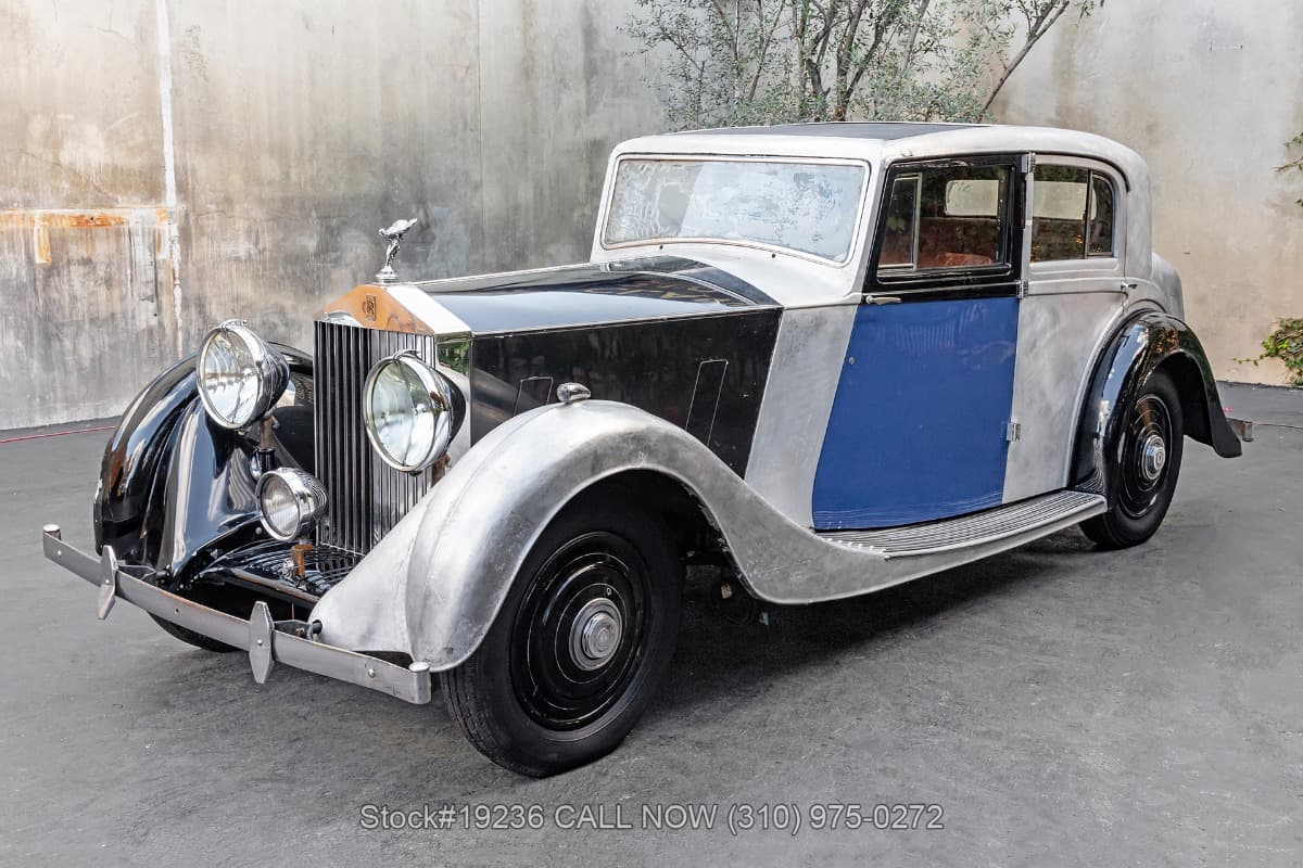 1936 Rolls-Royce 25/30 Sports Saloon Right-Hand-Drive by Freestone & Webb thumbnail 5