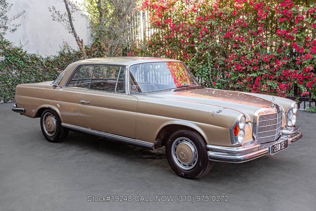1970 Mercedes 280SE 3.5 Sunroof Coupe thumbnail 3
