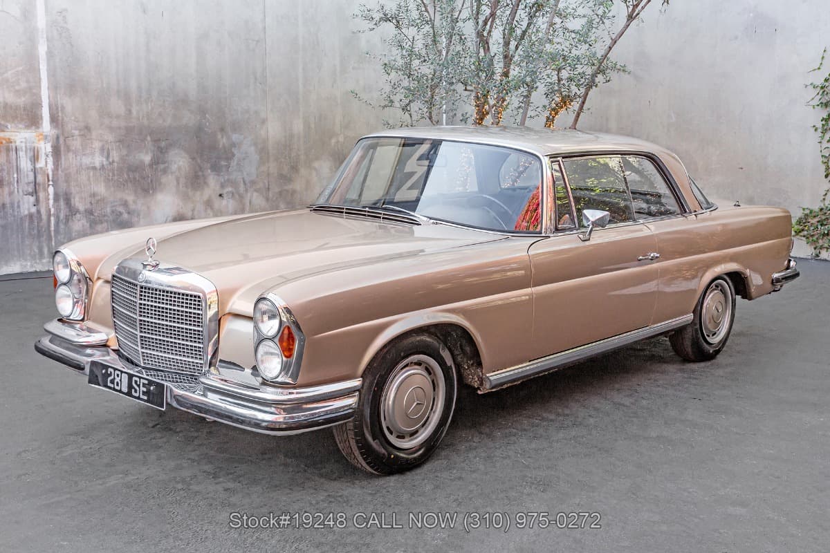 1970 Mercedes 280SE 3.5 Sunroof Coupe thumbnail 7