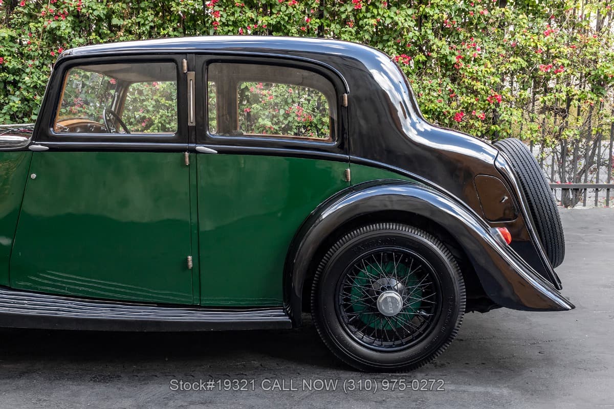 1936 Bentley 4-1/4 Litre Saloon Right-Hand-Drive by Park Ward thumbnail 9