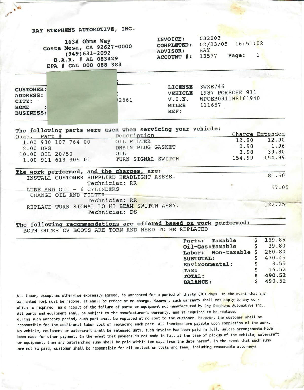 1987 Porsche Carrera Targa G50 thumbnail 25
