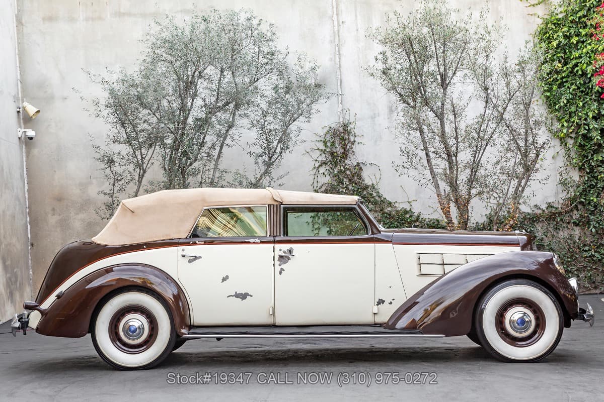 1937 Lincoln Model K V12 Convertible Sedan thumbnail 6
