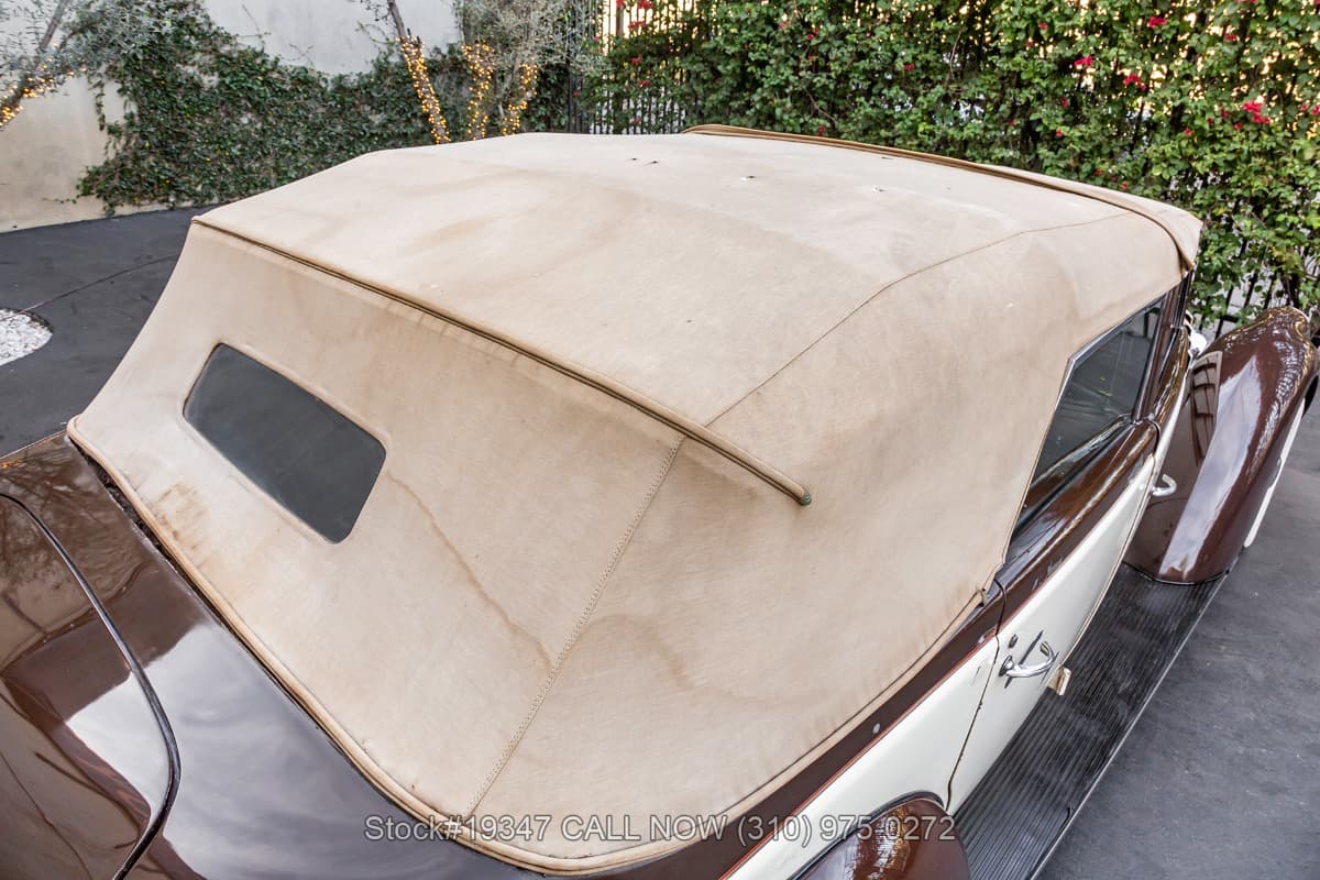 1937 Lincoln Model K V12 Convertible Sedan thumbnail 7