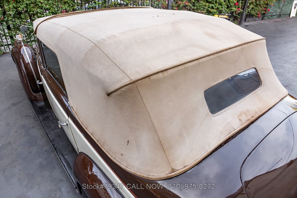 1937 Lincoln Model K V12 Convertible Sedan thumbnail 8
