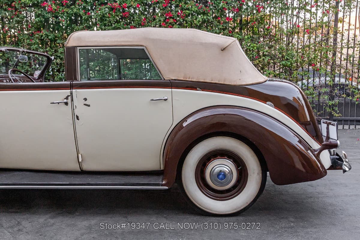 1937 Lincoln Model K V12 Convertible Sedan thumbnail 11