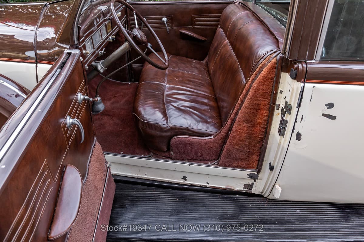 1937 Lincoln Model K V12 Convertible Sedan thumbnail 12