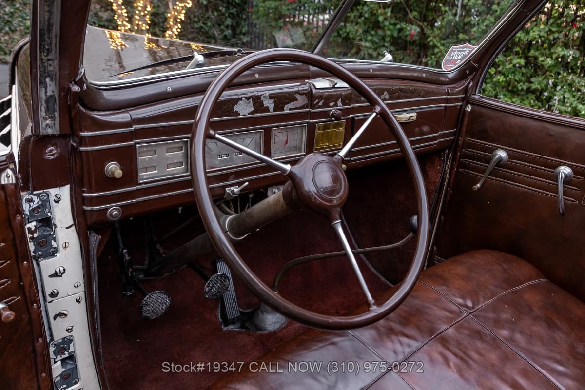 1937 Lincoln Model K V12 Convertible Sedan thumbnail 13